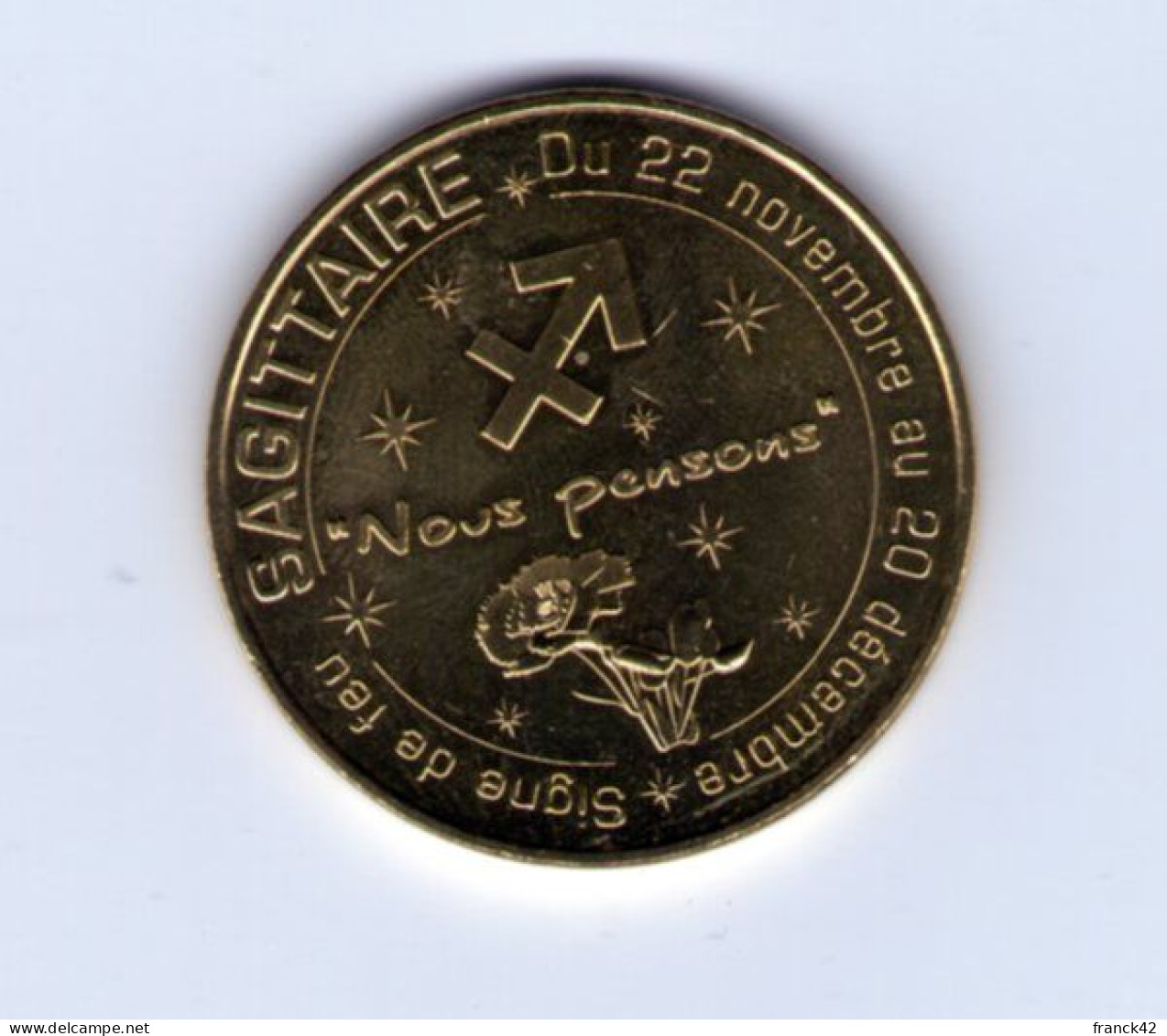 Monnaie De Paris. Les Signes Du Zodiaque. Sagittaire. 2016 - 2016