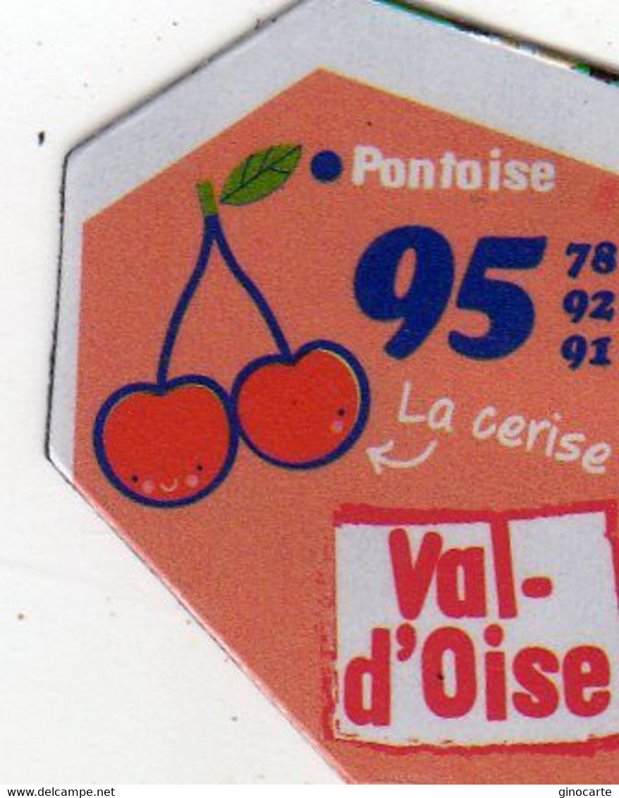 Magnets Magnet Le Gaulois Departement France 95 Val D'oise - Toerisme