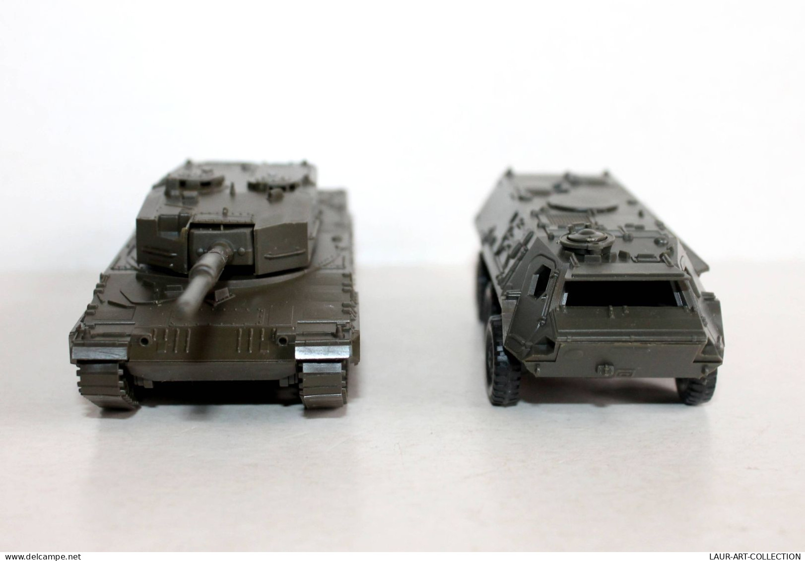 ROCO MINITANKS HO N°329 LEOPARD 2 CHAR COMBAT + N°306 TPZ1 CHAR BLINDE TRANSPORT - MODELE REDUIT MILITAIRE (1712.4) - Chars