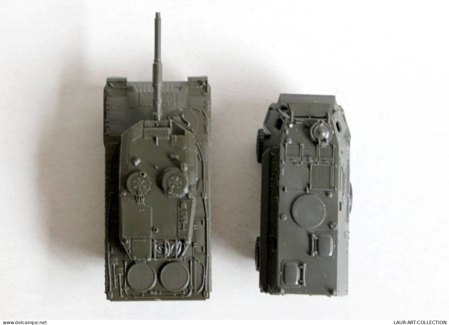 ROCO MINITANKS HO N°329 LEOPARD 2 CHAR COMBAT + N°306 TPZ1 CHAR BLINDE TRANSPORT - MODELE REDUIT MILITAIRE (1712.4)