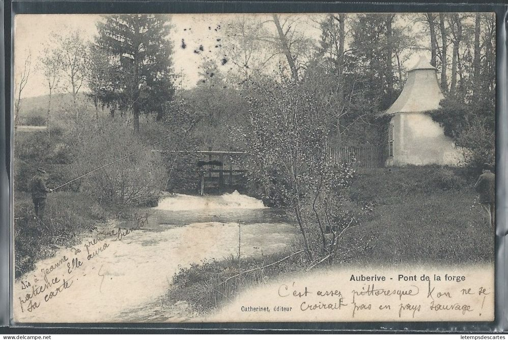 CPA 52 - Auberive, Pont De La Forge - Auberive
