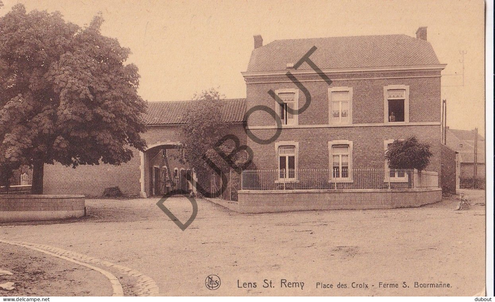 Postkaart/Carte Postale - Lens St. Remy - Place Des Croix  (C4862) - Hannut