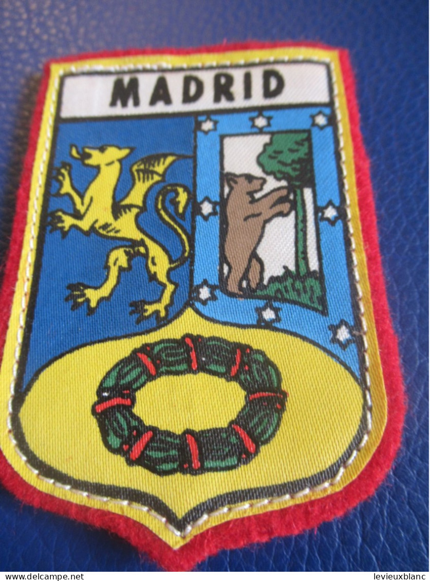 Ecusson Tissu Ancien /Espagne/MADRID/ Castille /Vers 1970-1990        ET537 - Escudos En Tela