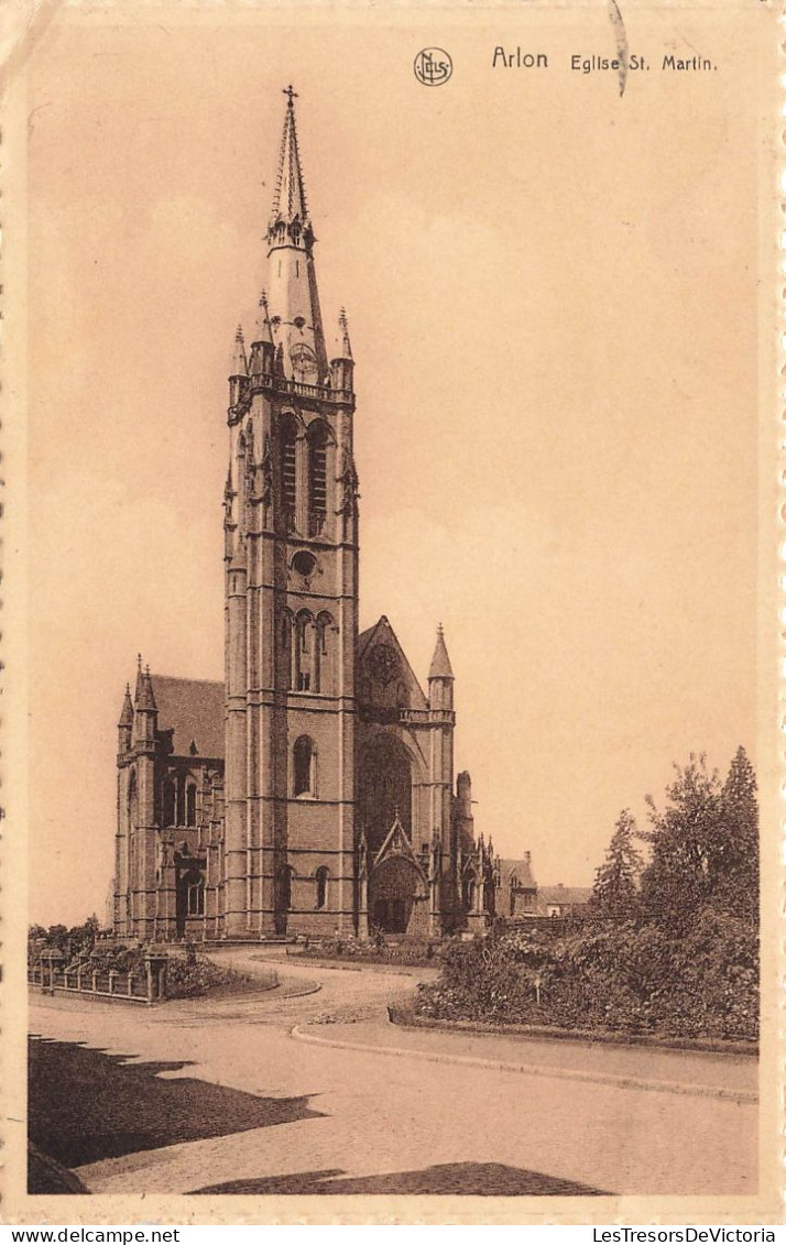 BELGIQUE - Arlon - Eglise Saint Martin -  Carte Postale Ancienne - Arlon