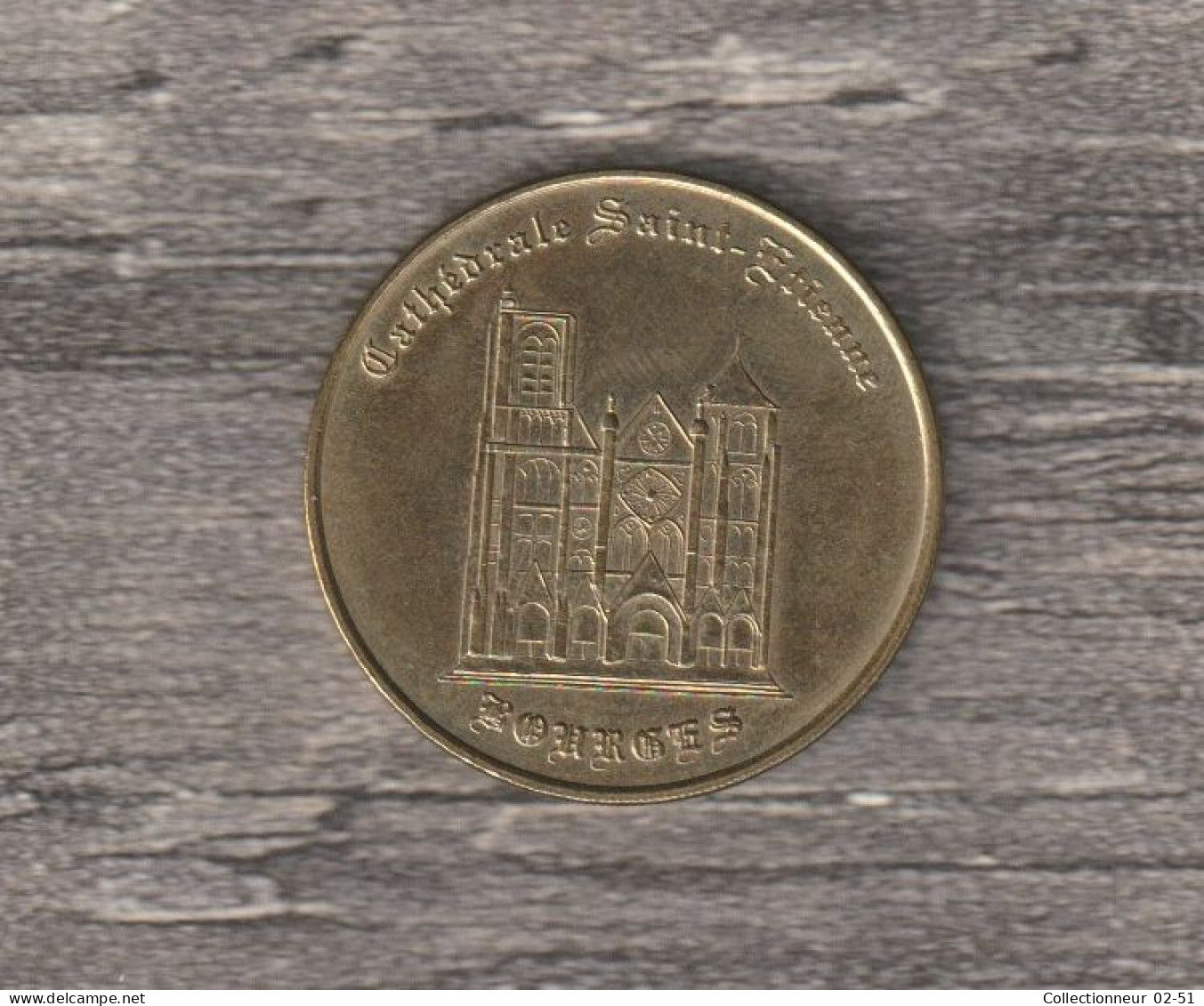 Monnaie De Paris : Cathédrale Saint-Etienne De Bourges - 2002 - 2002