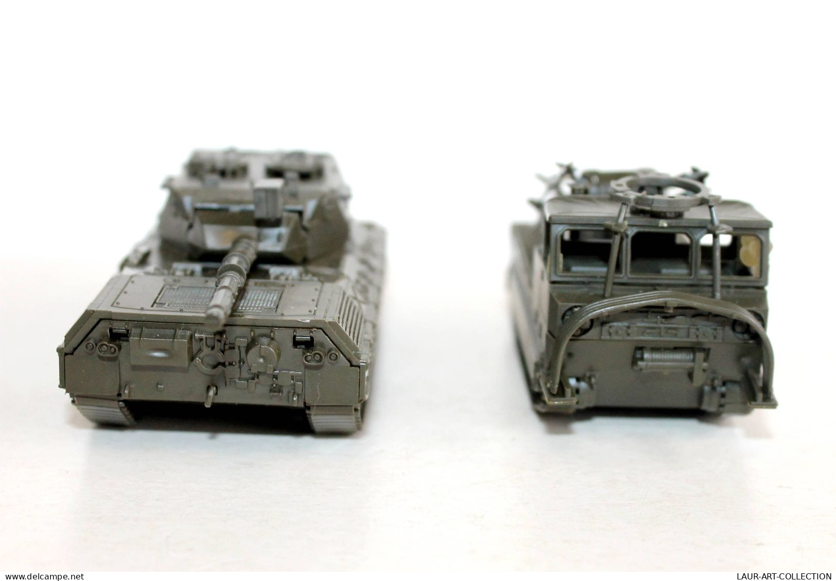 ROCO MINITANKS HO N°257 LEOPARD 1 CHAR COMBAT + N°515 M548 LANCE MISSILE, ROCKET - MODELE REDUIT MILITAIRE (1712.6) - Carri Armati