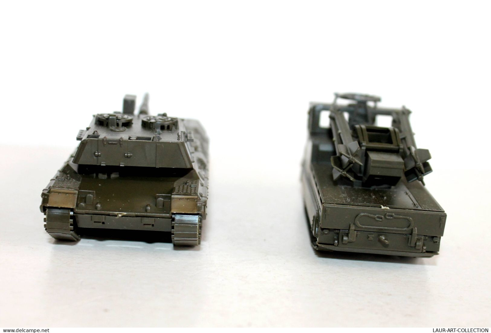 ROCO MINITANKS HO N°257 LEOPARD 1 CHAR COMBAT + N°515 M548 LANCE MISSILE, ROCKET - MODELE REDUIT MILITAIRE (1712.6) - Panzer