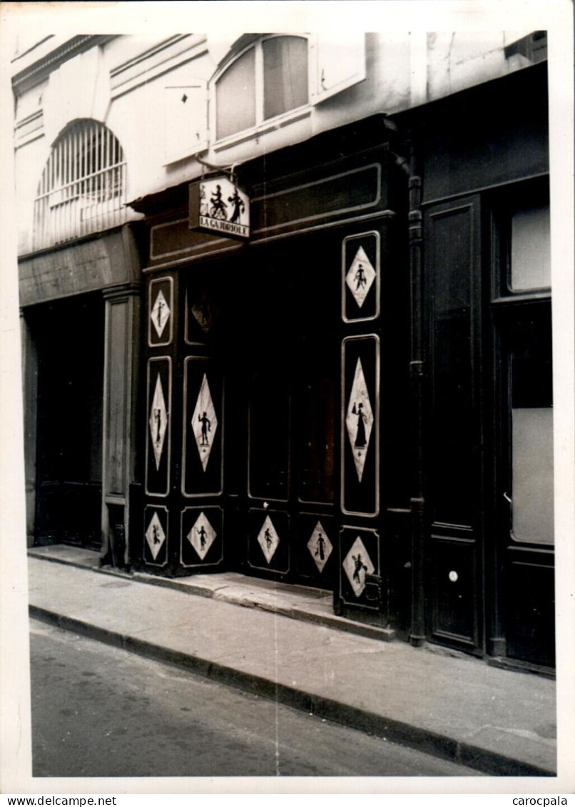 Vers 1950 Restaurant , Club , Discothèque La Gaudriole (photo Jean Lenoir Paris 15 Ième) - Zonder Classificatie