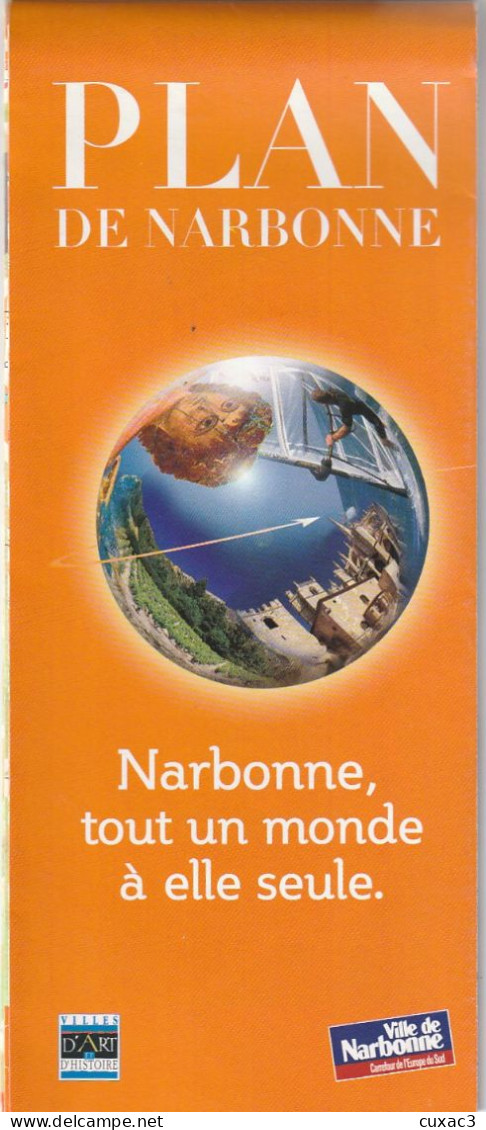 Narbonne - Plan De Ville - Europe