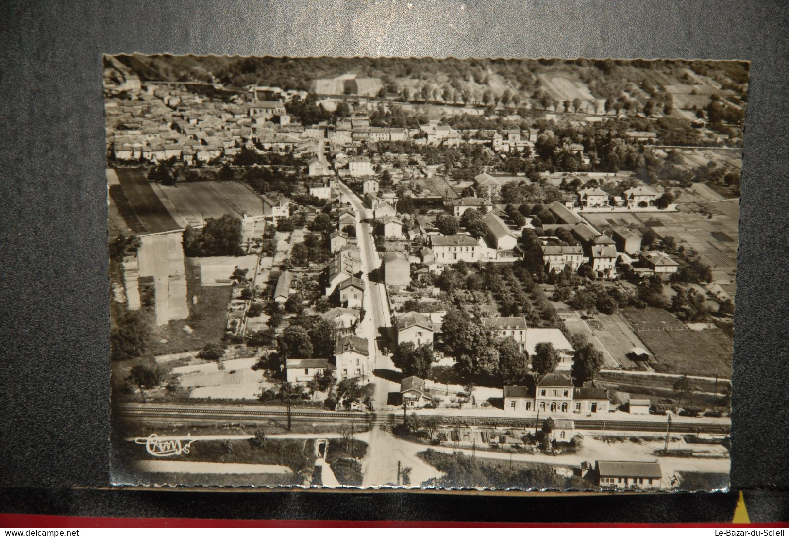 CP, 54,   FOUG -  Vue Aerienne Avenue De La Gare - Foug