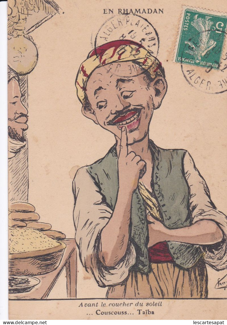 Chagny  - En Ramadan, Avant Le Coucher Du Soleil. Rhamadan.  Alger 1910 - Chagny