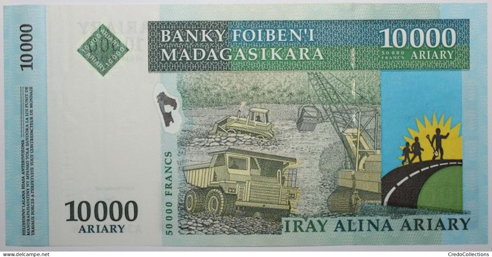 Madagascar - 10000 Ariary - 2003 - PICK 85 - NEUF - Madagascar