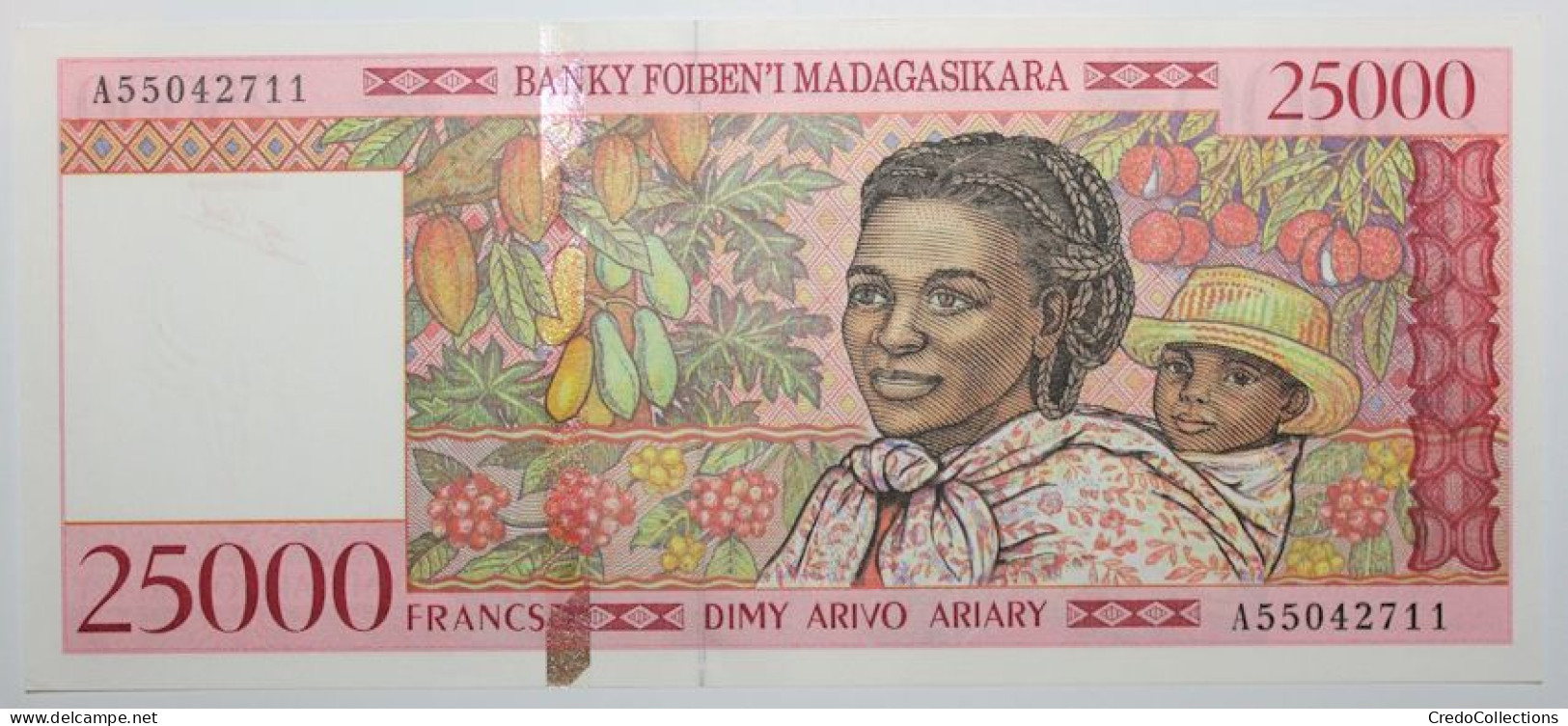 Madagascar - 25000 Francs - 1998 - PICK 82 - SPL/NEUF - Madagascar