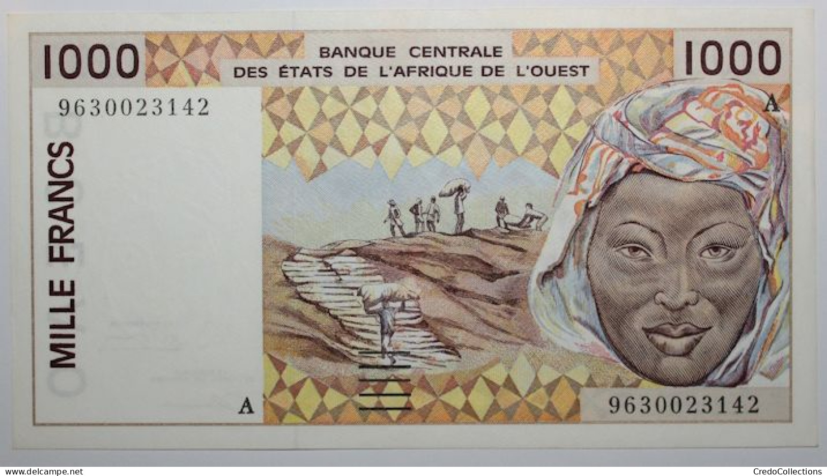 Côte D'Ivoire - 1000 Francs - 1996 - PICK 111 Af - NEUF - États D'Afrique De L'Ouest