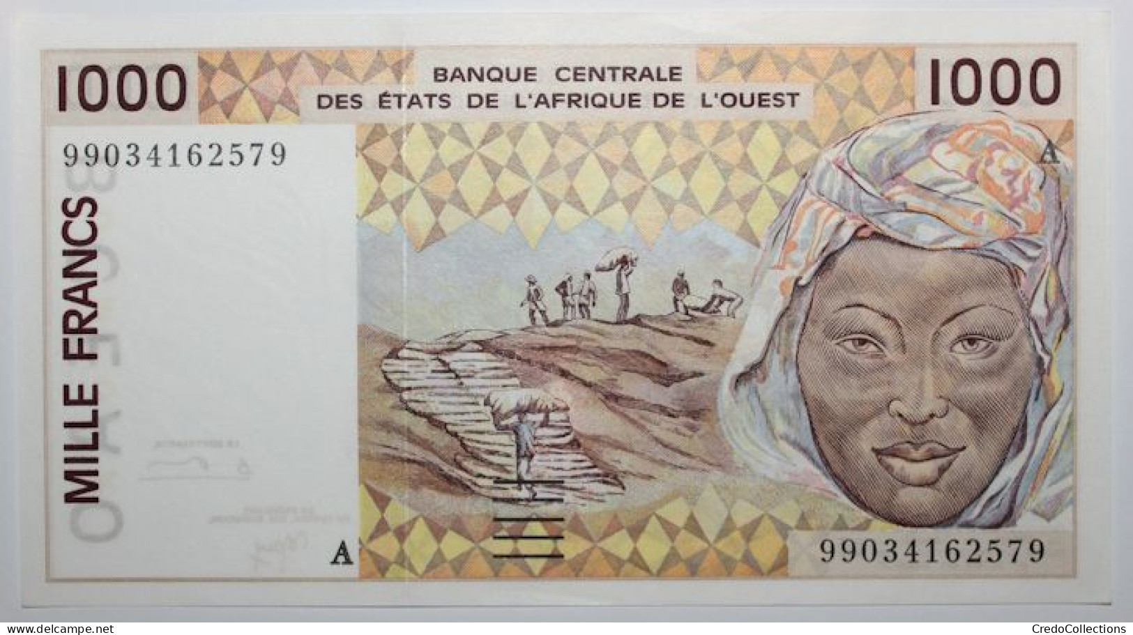 Côte D'Ivoire - 1000 Francs - 1999 - PICK 111 Ai - NEUF - États D'Afrique De L'Ouest