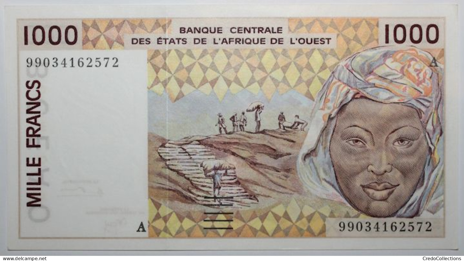 Côte D'Ivoire - 1000 Francs - 1999 - PICK 111 Ai - NEUF - États D'Afrique De L'Ouest