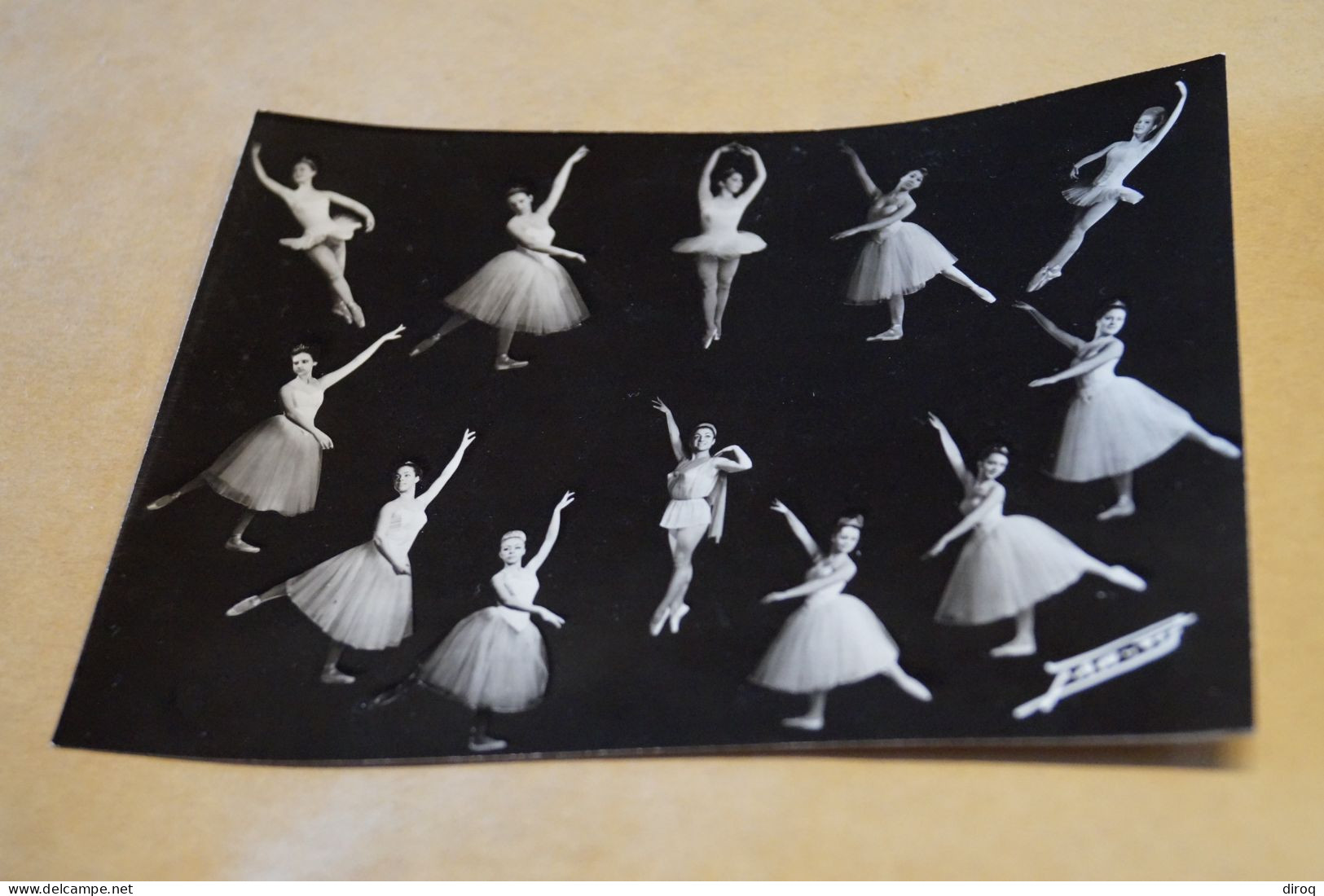 Superbe Photo Ancienne,Théatre De Verviers,1966-1967,Danseuses,photo Montage,16 Cm./12 Cm. - Famous People