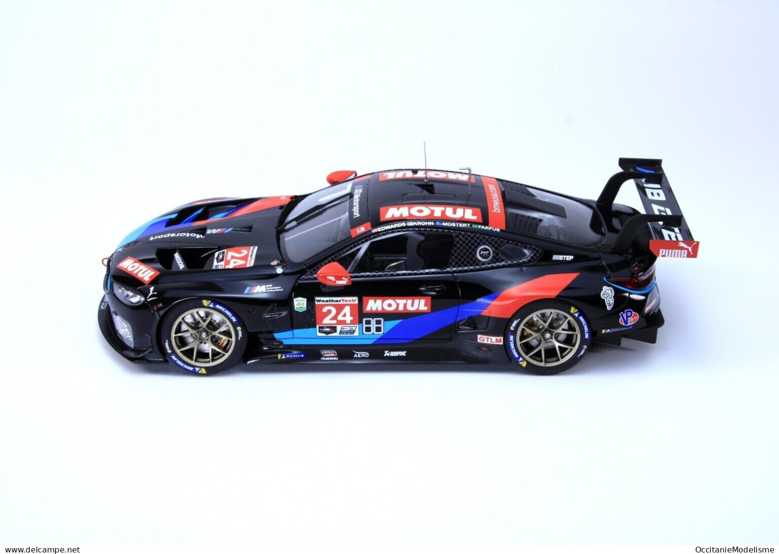 NuNu - BMW M8 GTE 2020 Daytona Winner Maquette Voiture Kit Plastique Réf. PN24036 BO 1/24 - Auto's