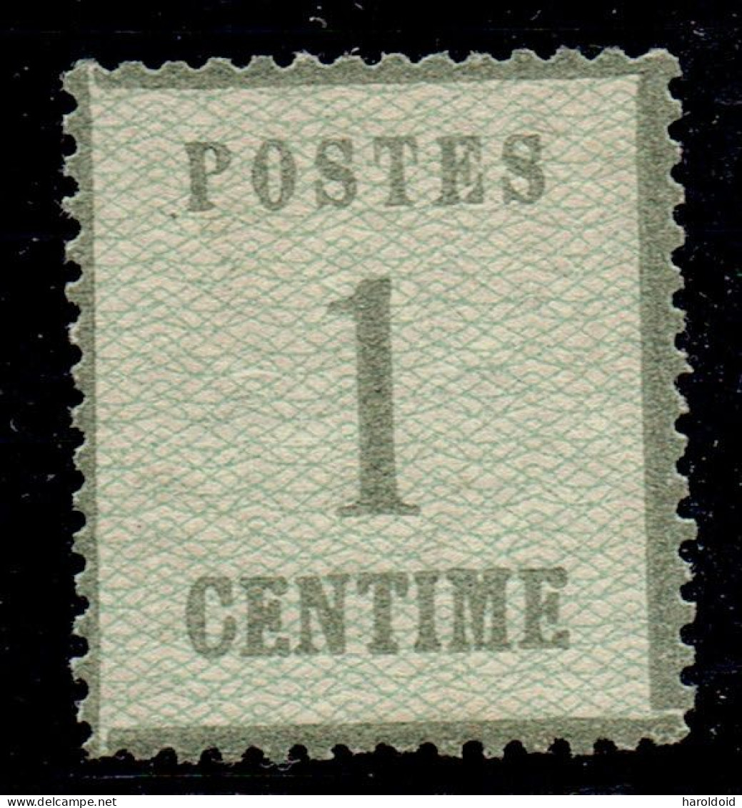 ALSACE LORRAINE - N°1 X TB - Unused Stamps