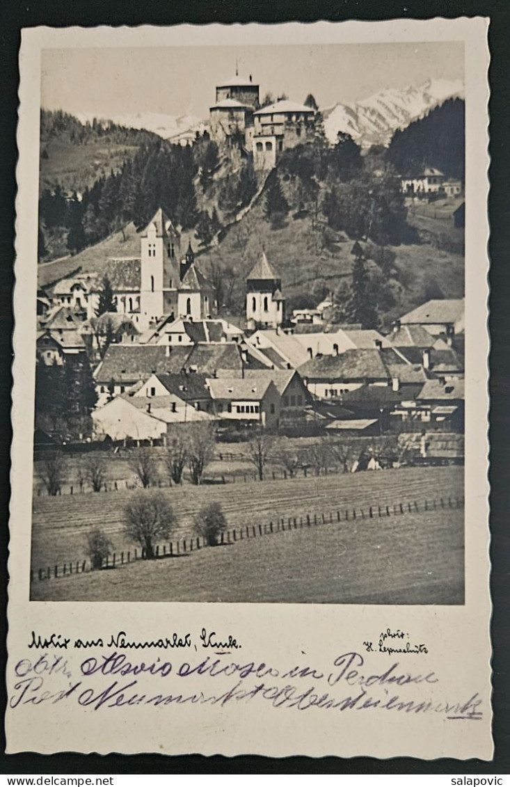 Austria, Motiv Aus NEUMARKT  Stmk. 1935  R3/192 - Neumarkt