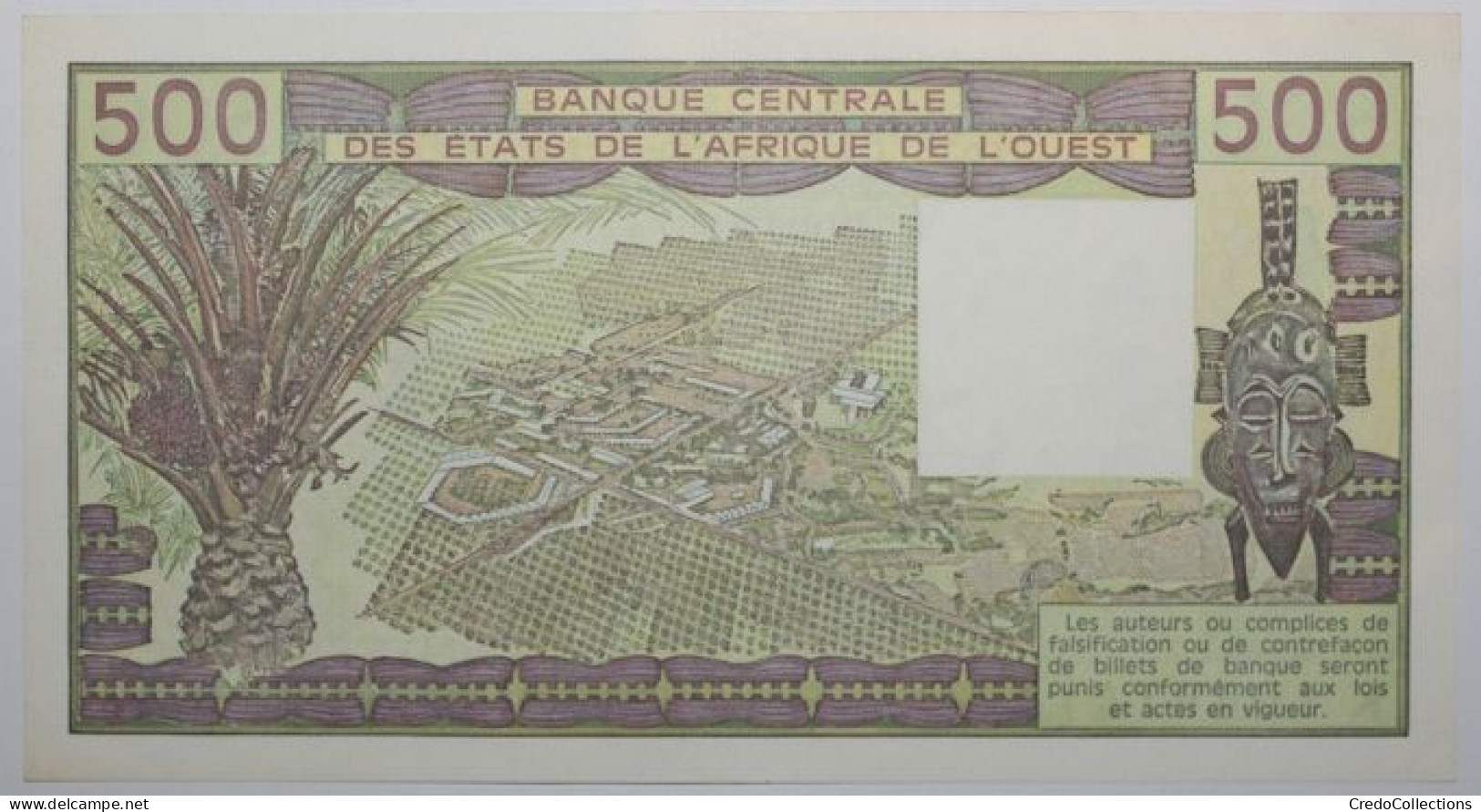 Sénégal - 500 Francs - 1981 - PICK 706 Kcx - SPL - États D'Afrique De L'Ouest