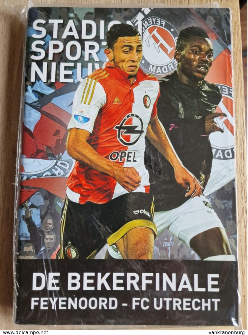 Programme Feyenoord - FC Utrecht - 24.4.2016 - Dutch Cup Final - Holland - Programm - Football - KNVB Beker Finale - Books