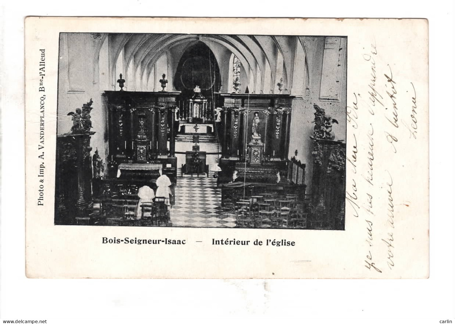 Bois Seigneur Isaac Intérieur De L'Eglise ( Braine L'Alleud ) - Eigenbrakel