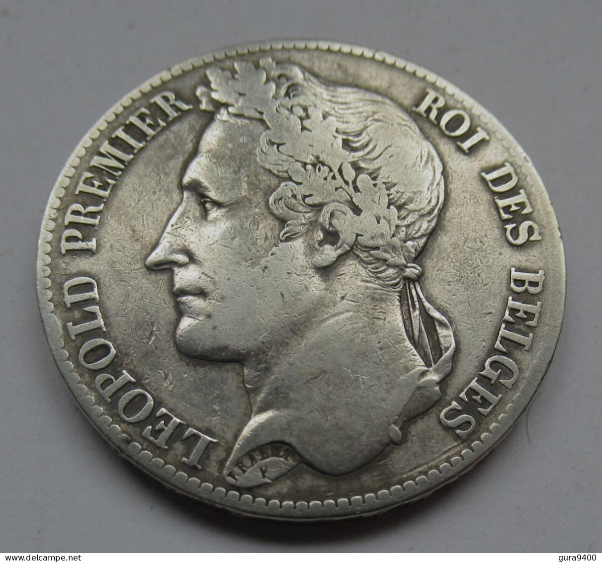 Belgique 5 Francs, 1848 Leopold I - 5 Francs