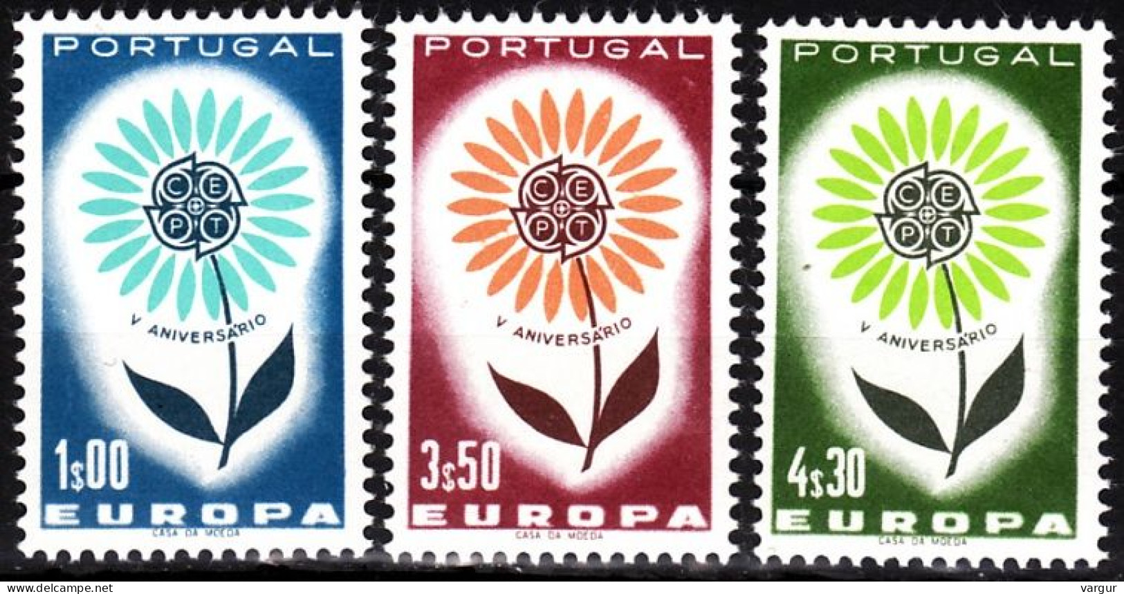 PORTUGAL 1964 EUROPA. Complete Set, MNH - 1964