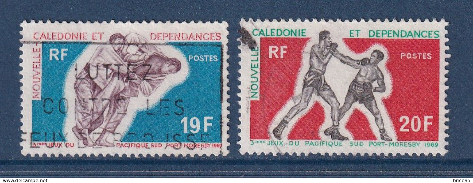 Nouvelle Calédonie - YT N° 361 Et 362 - Oblitéré - 1969 - Gebruikt