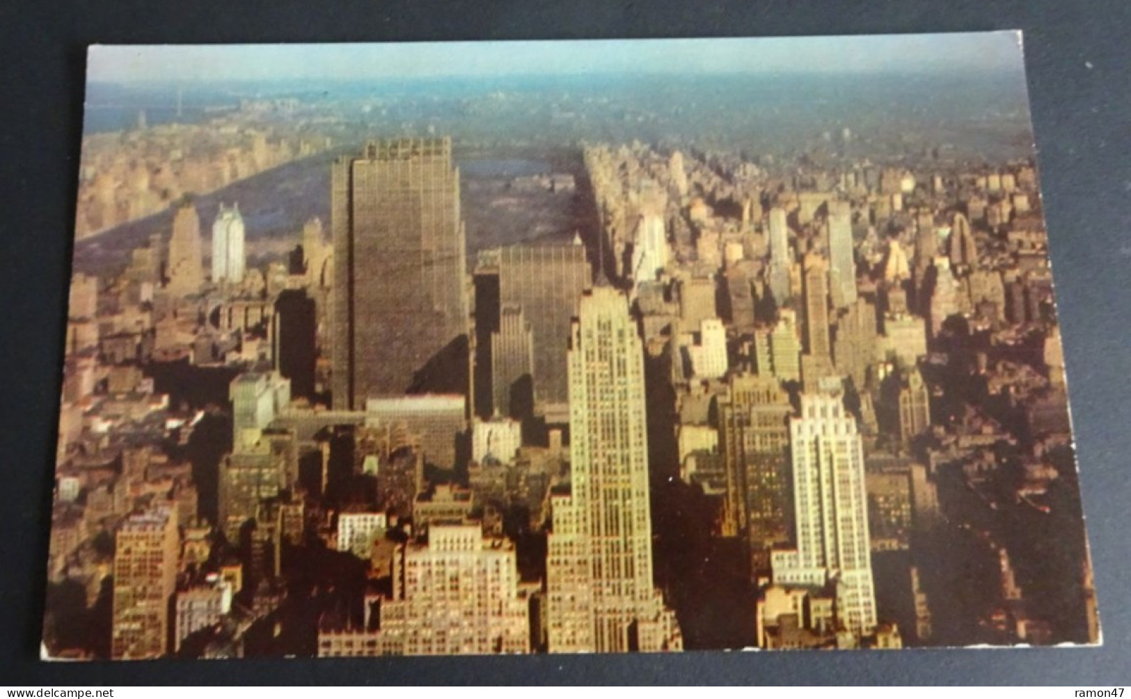 North View From The Empire State Building, New York City - Alfred Mainzer, N.Y. - # AM-526 - Empire State Building