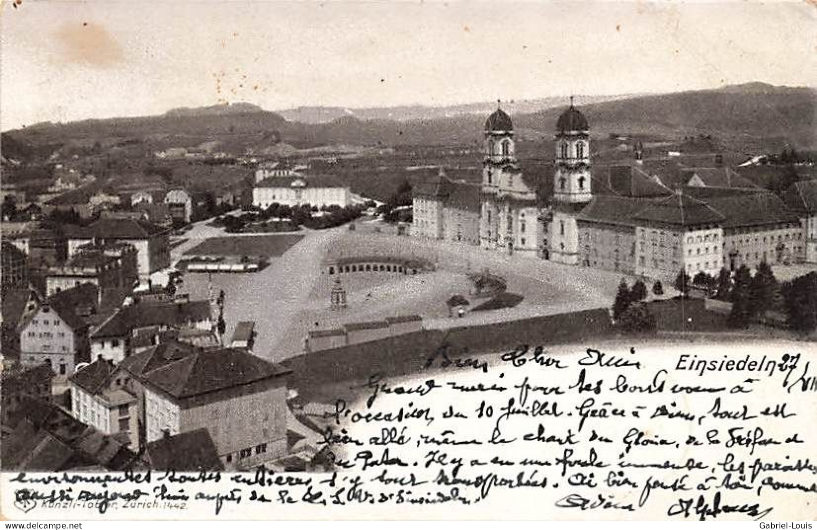 Einsiedeln Kloster 1904 - Einsiedeln