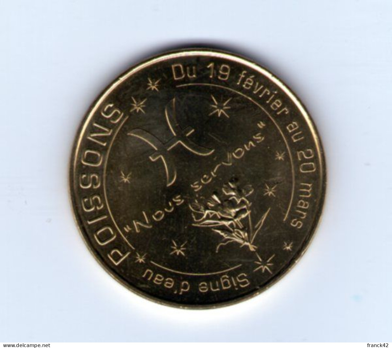 Monnaie De Paris. Les Signes Du Zodiaque. Poissons. 2014 - 2014