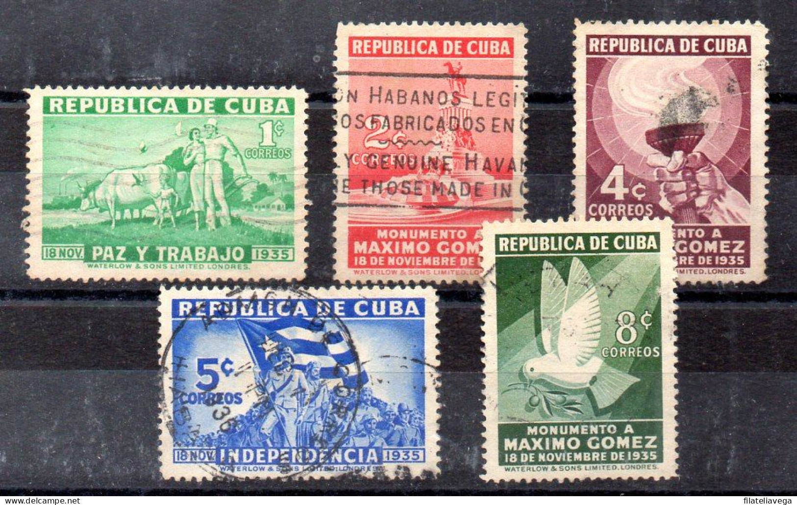 Cuba Serie Nº Yvert 231/35 O - Usati