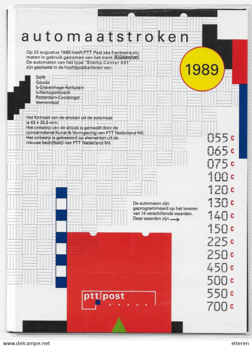 Set Automaatzegels 1989 - 14 Stuks - Timbres De Distributeurs [ATM]