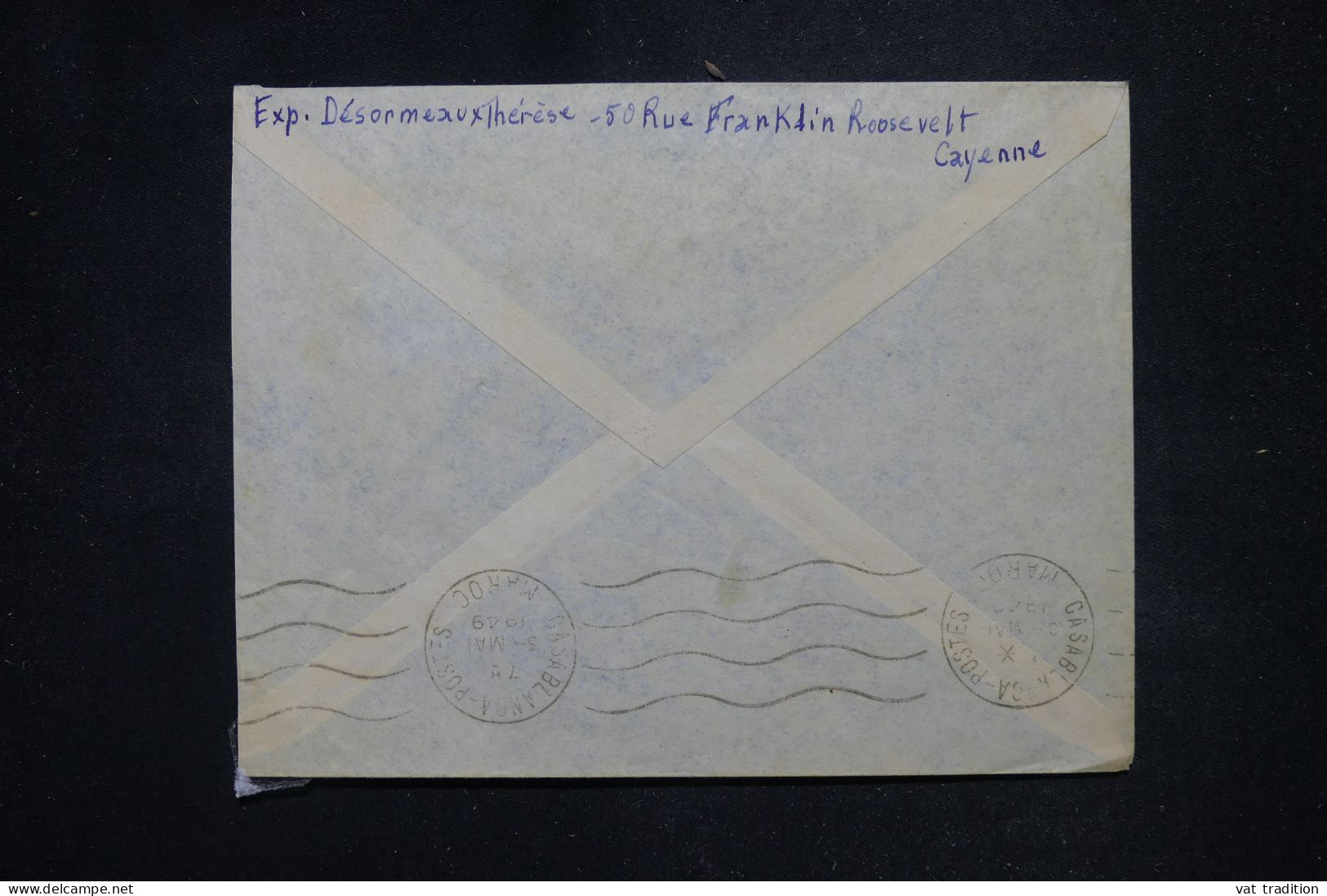 GUYANE - Enveloppe De Cayenne Pour La France En 1949 - L 147307 - Brieven En Documenten