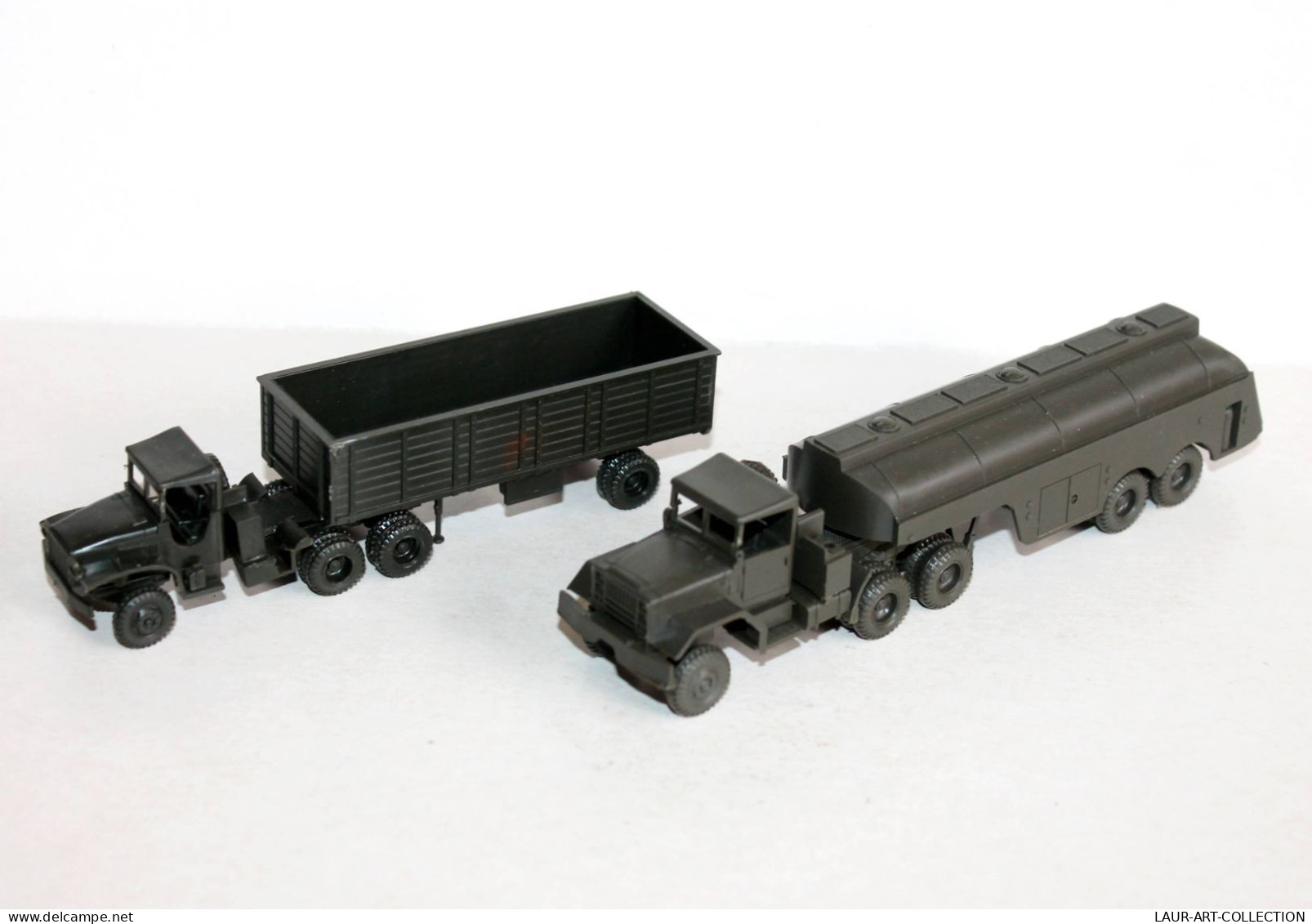 ROCO MINITANK HO - Z-195 Et M52 CAMION CITERNE CARBURANT US + CAMION TRANSPORT - MODELE REDUIT MILITAIRE (1712.12.1) - Scale 1:87