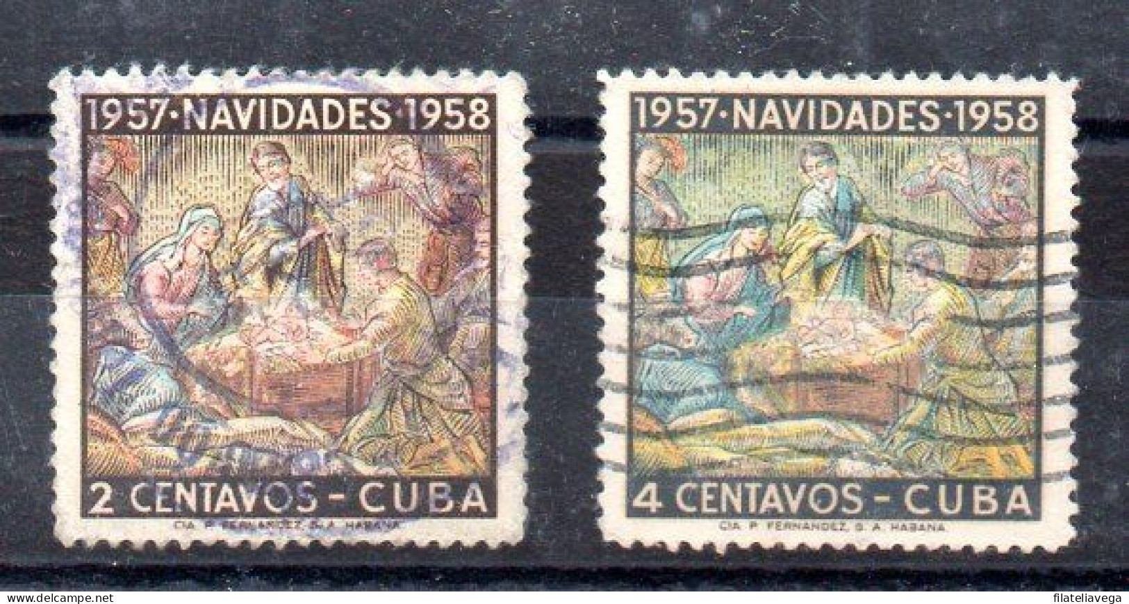 Cuba Serie Nº Yvert 468/69 O - Oblitérés