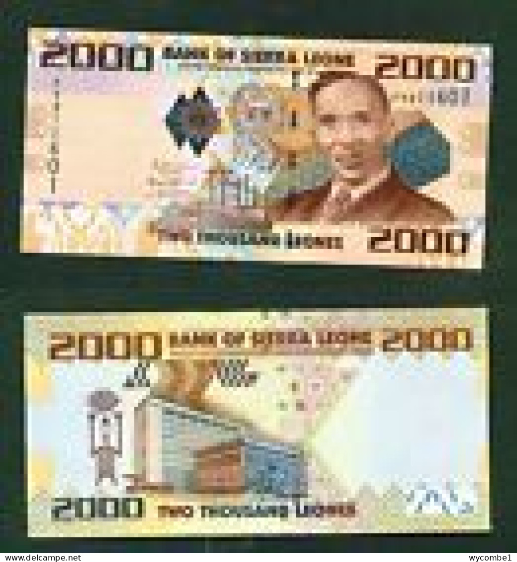 SIERRA LEONE - 2018 2000 Leones UNC - Sierra Leona