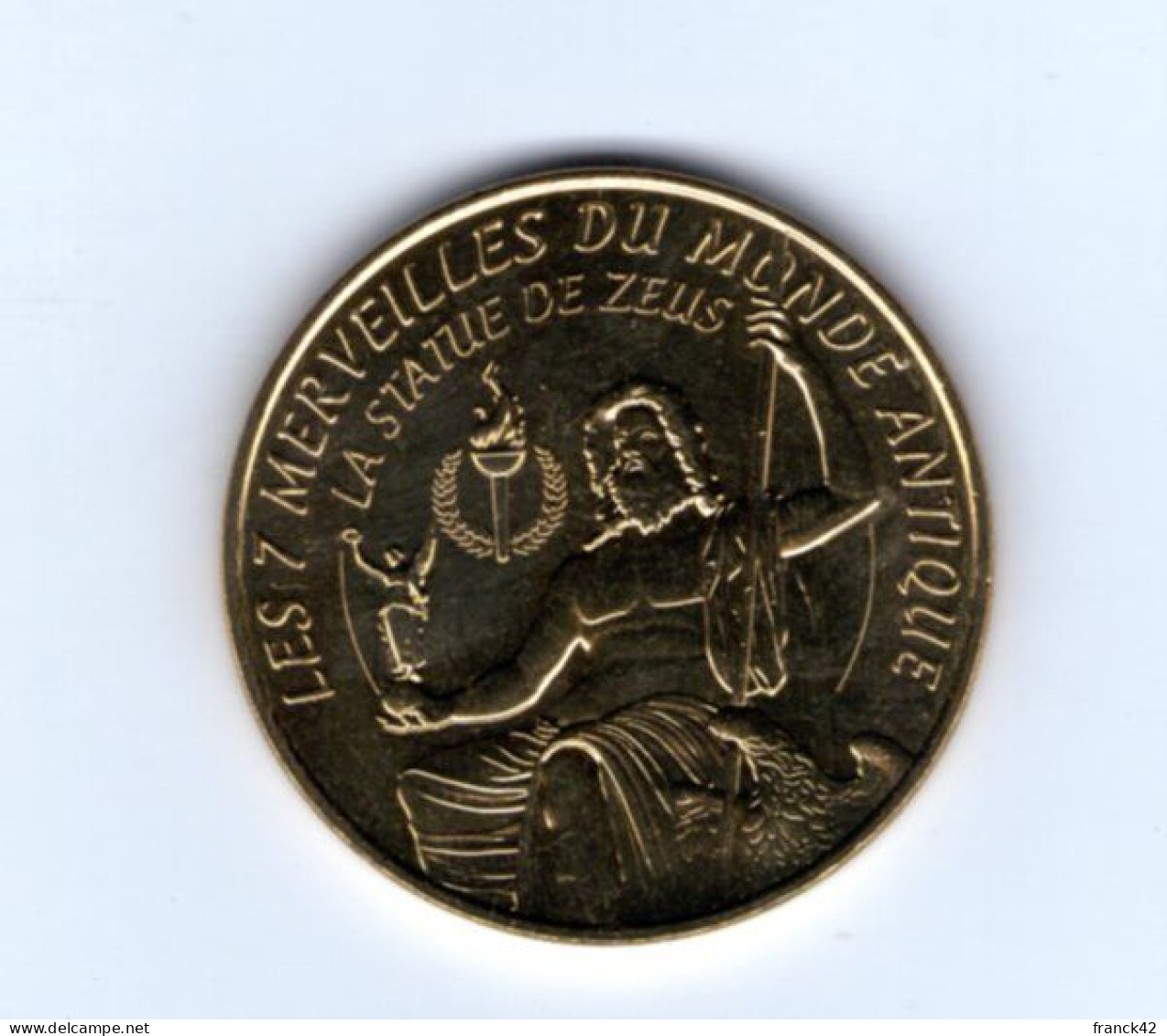 Monnaie De Paris. Les 7 Merveilles Du Monde. La Statue De Zeus. 2014 - 2014