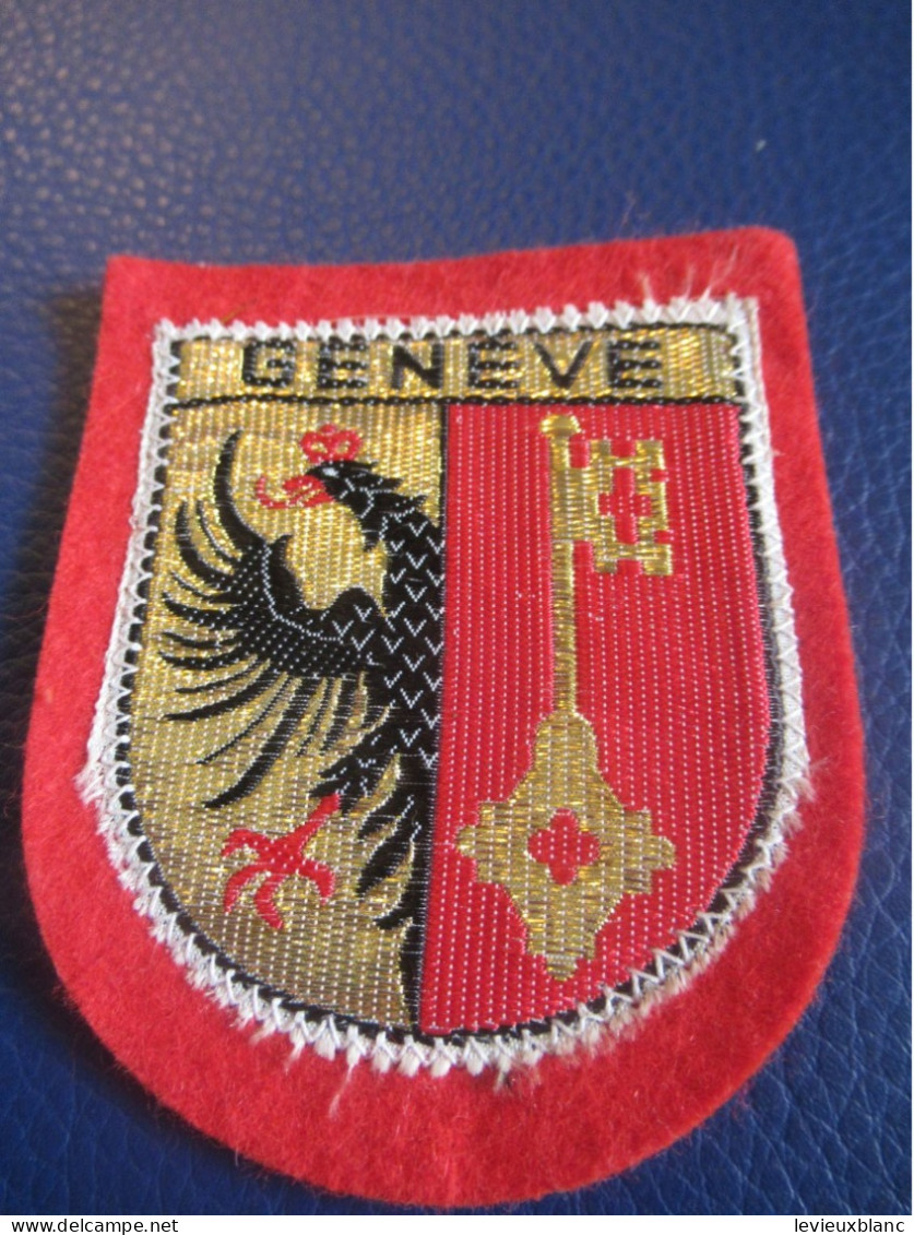 Ecusson Tissu Ancien /GENEVE/ Canton De Genéve  /Vers 1970-1990        ET532 - Blazoenen (textiel)