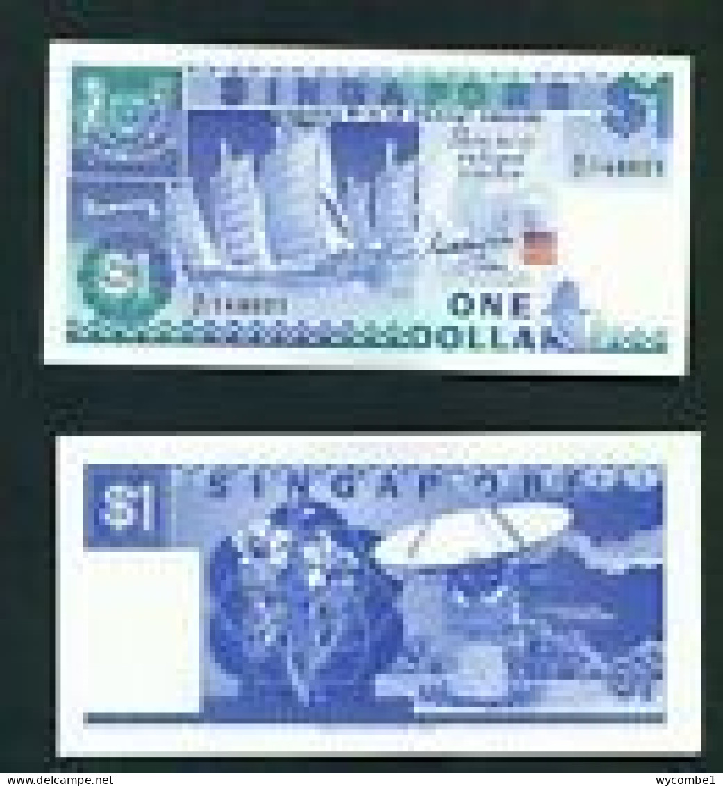 SINGAPORE - 1987 1 Dollar UNC - Singapore