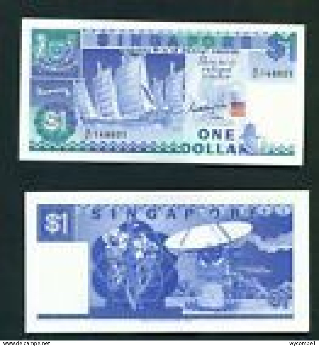 SINGAPORE - 1987 1 Dollar UNC - Singapur