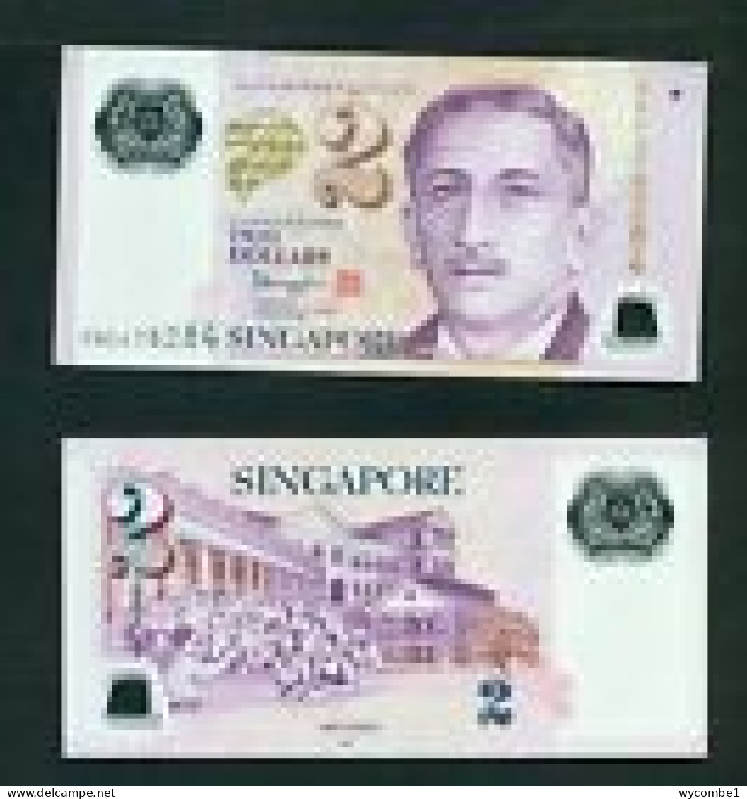 SINGAPORE - 2016 2 Dollars UNC - Singapore