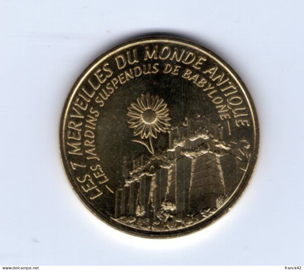 Monnaie De Paris. Les 7 Merveilles Du Monde. Les Jardins Suspendus De Babylone. 2015 - 2015