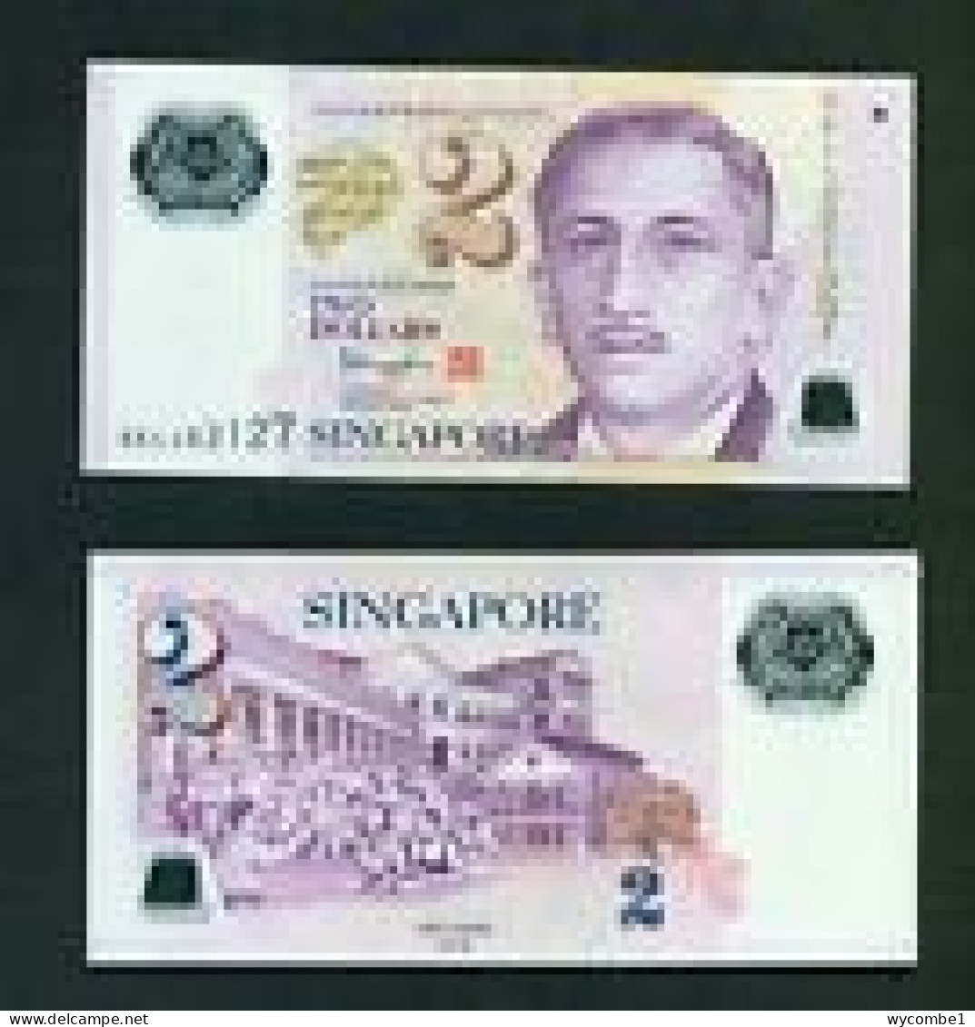 SINGAPORE - 2019 2 Dollars UNC - Singapour