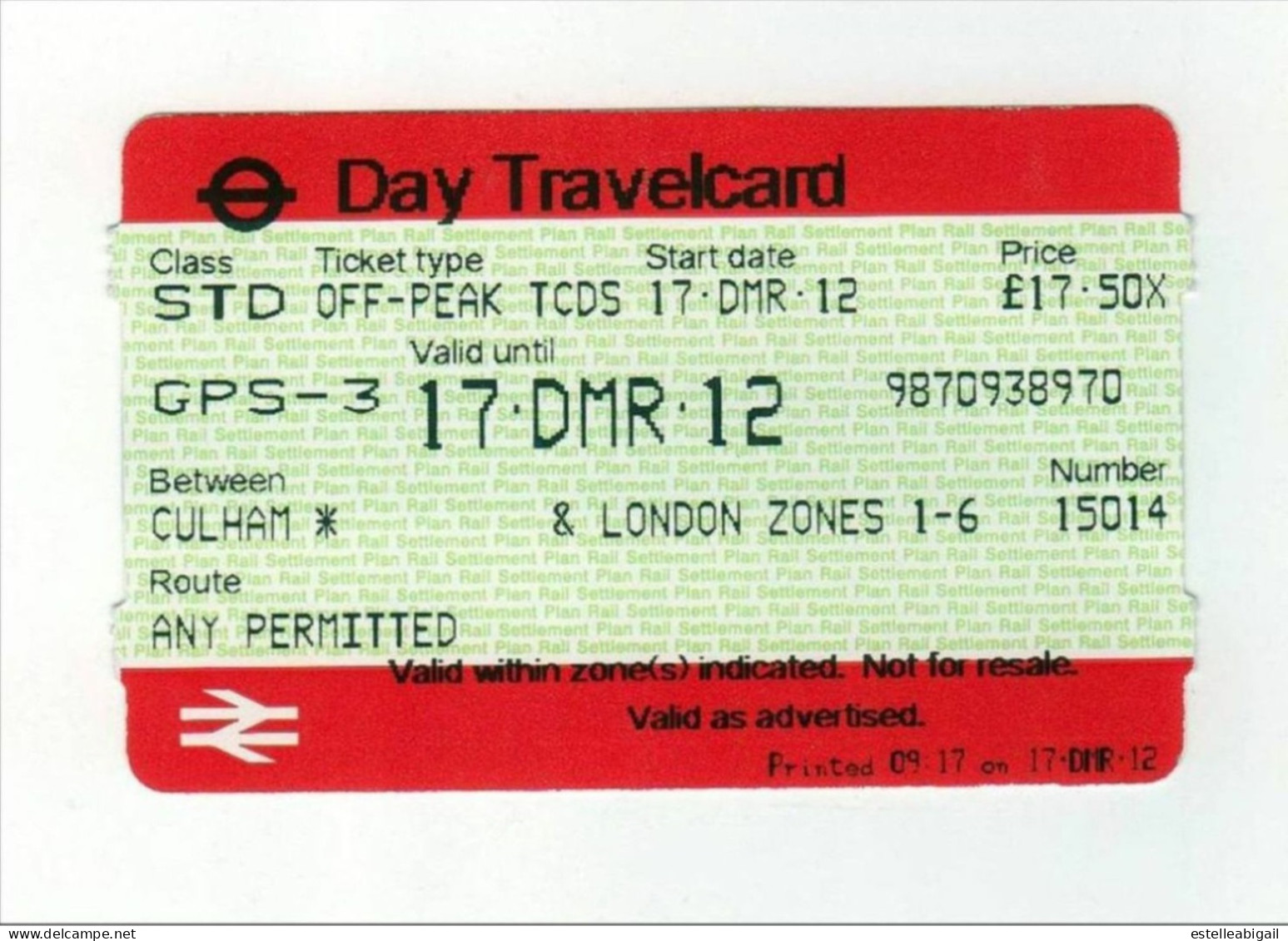Day Travelcard Londre - Europe