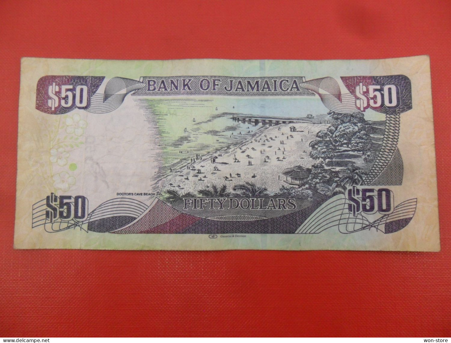 9492,..... Jamaica 50 Dollars 2020