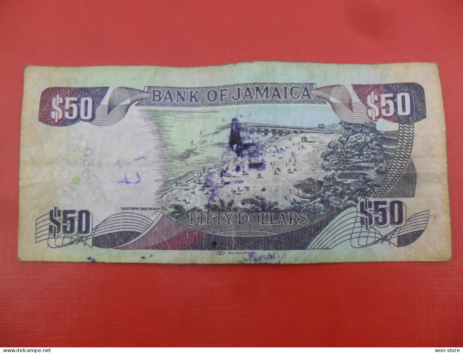 9493,..... Jamaica 50 Dollars 2019 - Jamaique