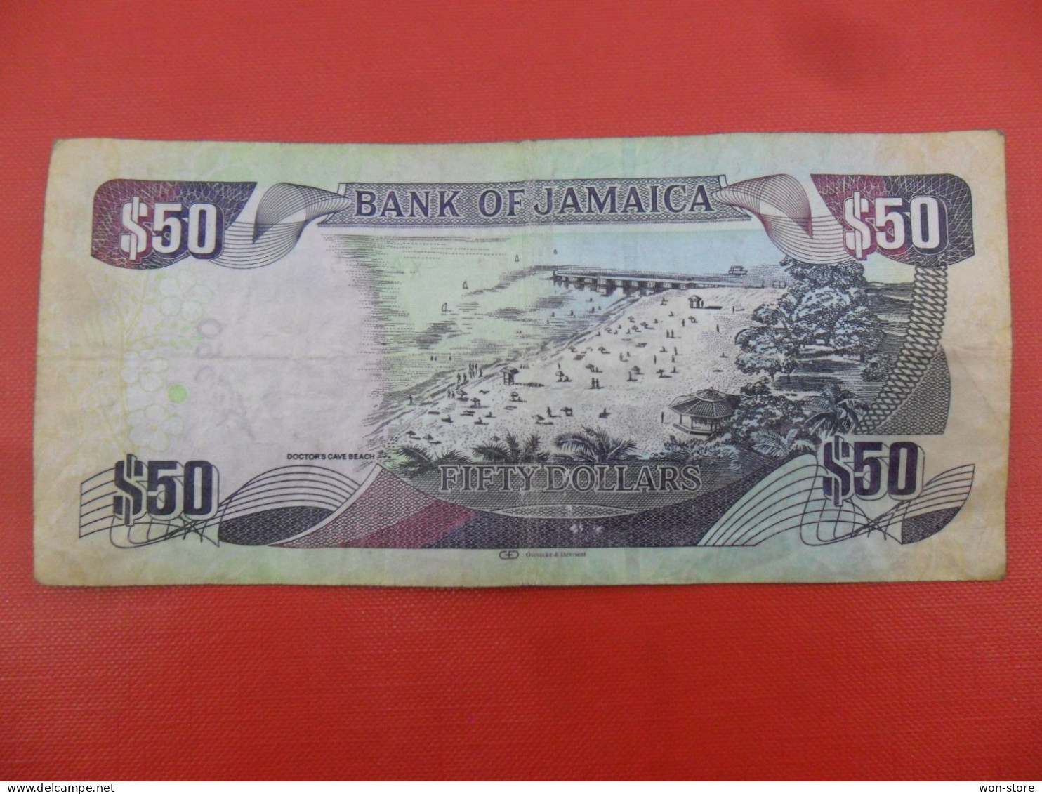 9530 - Jamaica 50 Dollars 2018 - Giamaica